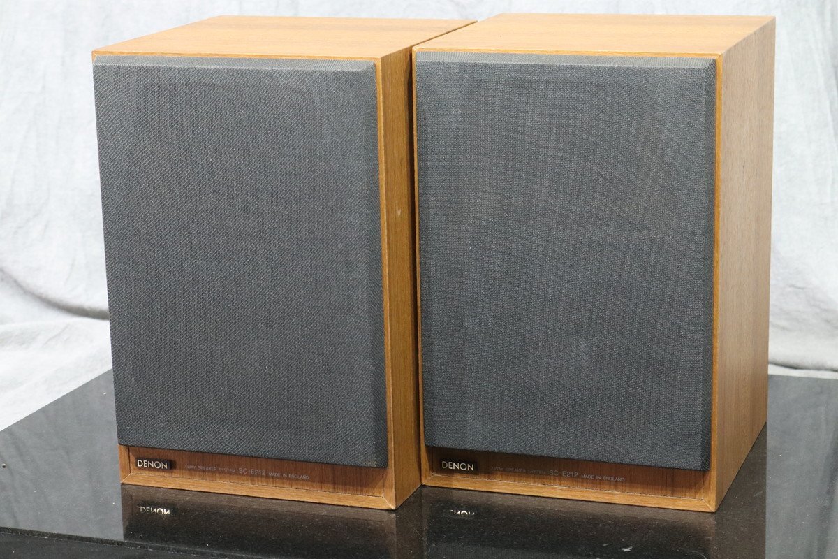 【ビート】DENON デノン SC-E212 ペアスピーカーシステム DENON SC-E212 ライトチューンVer. ヨーロピアンサウンド