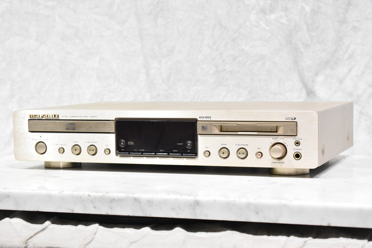 marantz　CD MDデッキ　CM6001 marantz コンビネーションデッキ marantz CM6001 | 驚愕の高音質
