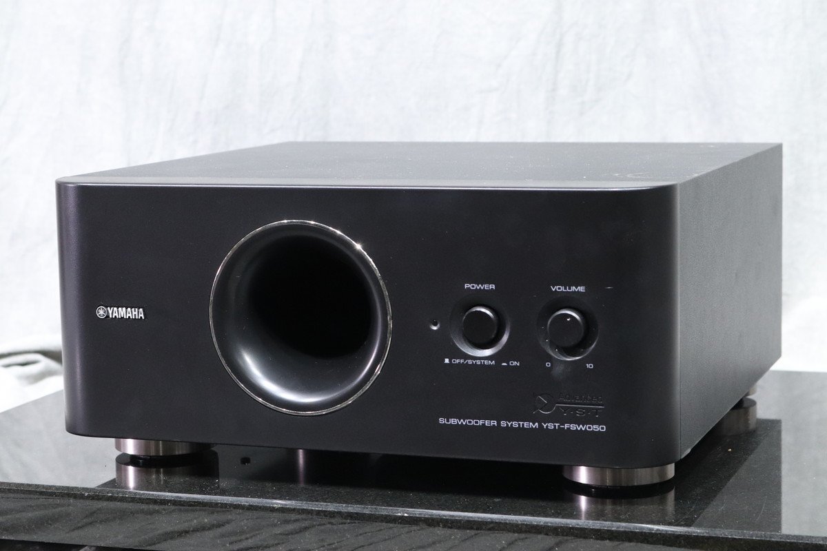 ヤマハ YST-FSW050 サブウーファー 元箱付 50W5Ω/16cmコーン ヤマハ YST-FSW050 サブウーファー 元箱付 50W5Ω/16cmコーン