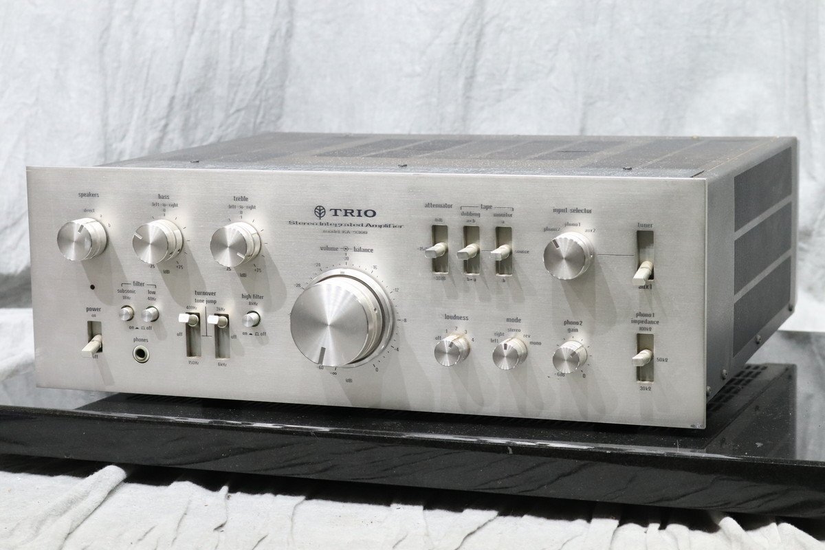 美品 整備品 TRIO トリオ プリメインアンプ　KA-9300 動作問題無し。 backend=imagemagick;version=1;