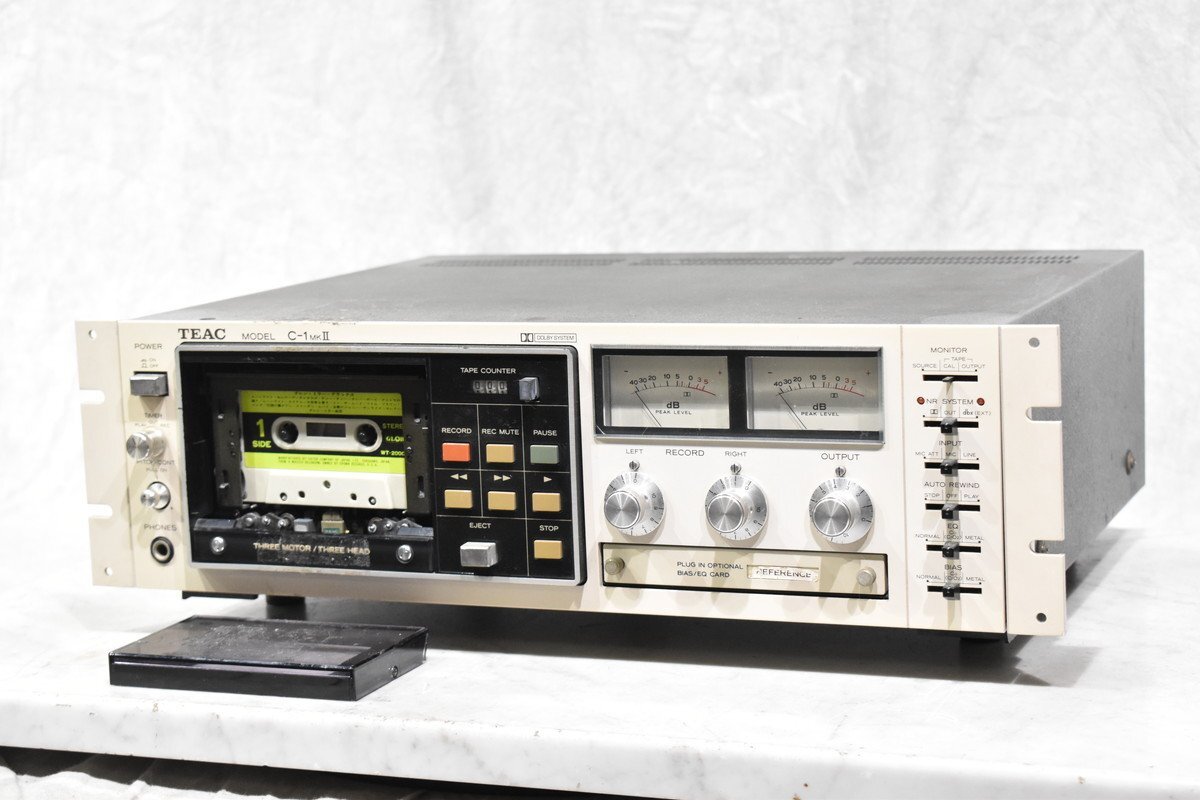 【送料無料】TEAC C-1 MKⅡ ティアック カセットデッキ TEAC C-1 MK2 C-1MKⅡ カセットデッキ 送料無料｜Yahoo!フリマ