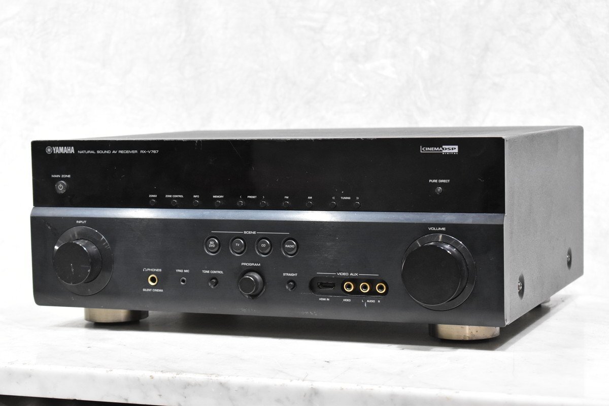ほぼ新品　Yamaha AVアンプ ブラック ヤマハ AVアンプ｜RX-V385B｜[通販]ケーズデンキ