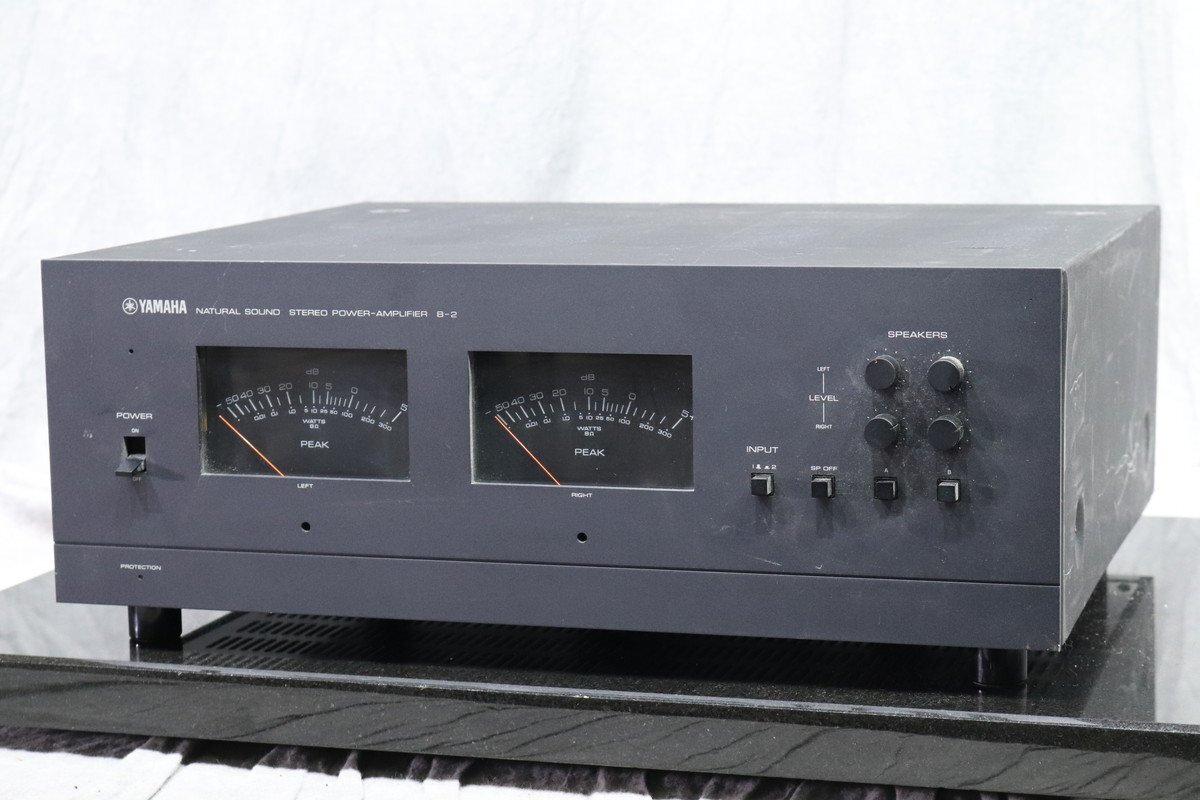 ☆YAMAHA ヤマハ B-2 ステレオパワーアンプ 通電確認済　現状品 Yahoo!オークション -「yamaha b-2 パワーアンプ」の落札相場