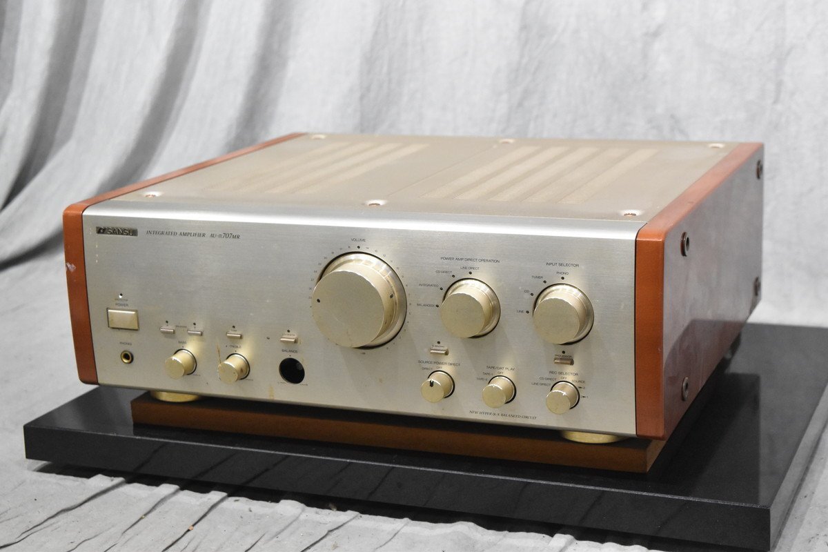 SANSUI AU-α707MRサンスイプリメインアンプ動作点検済 Yahoo!オークション -「sansui au-α707mr」の落札相場・落札価格