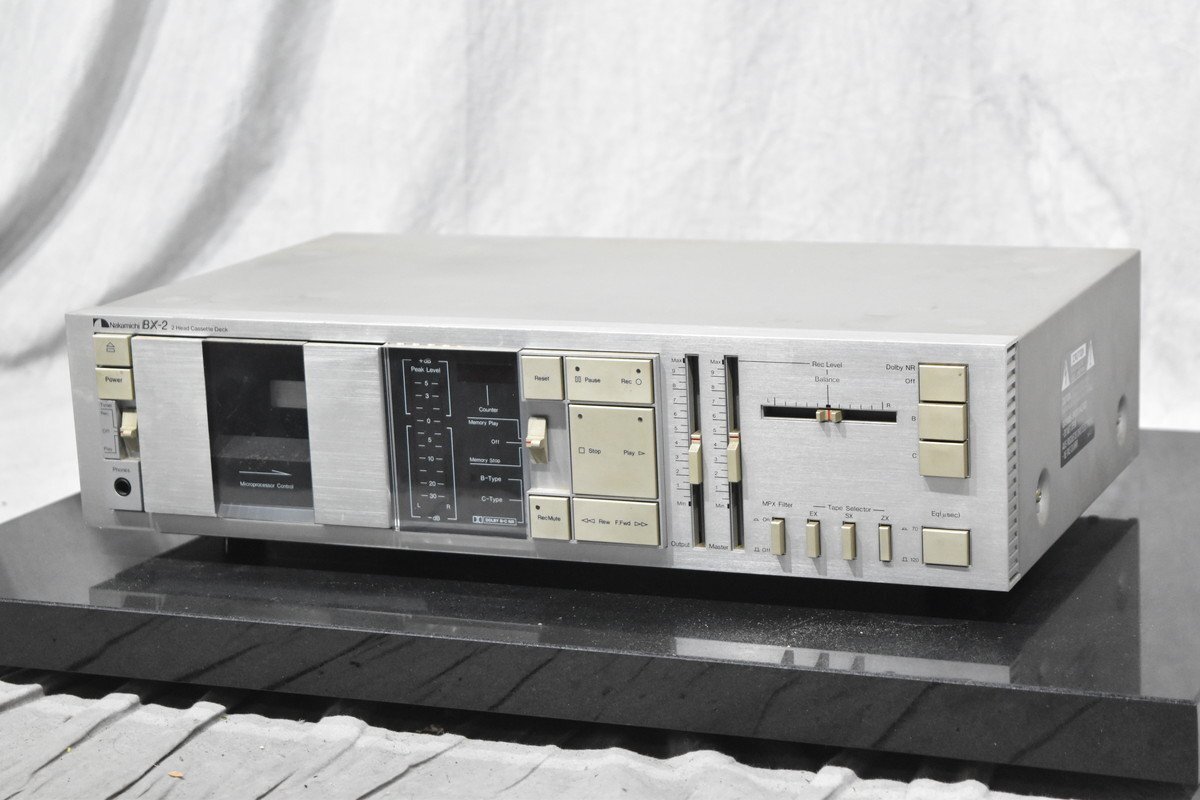 昭和のロマン再来 Nakamichi BX-2 カセットデッキ ナカミチ 昭和のロマン再来 Nakamichi BX-2 カセットデッキ ナカミチ
