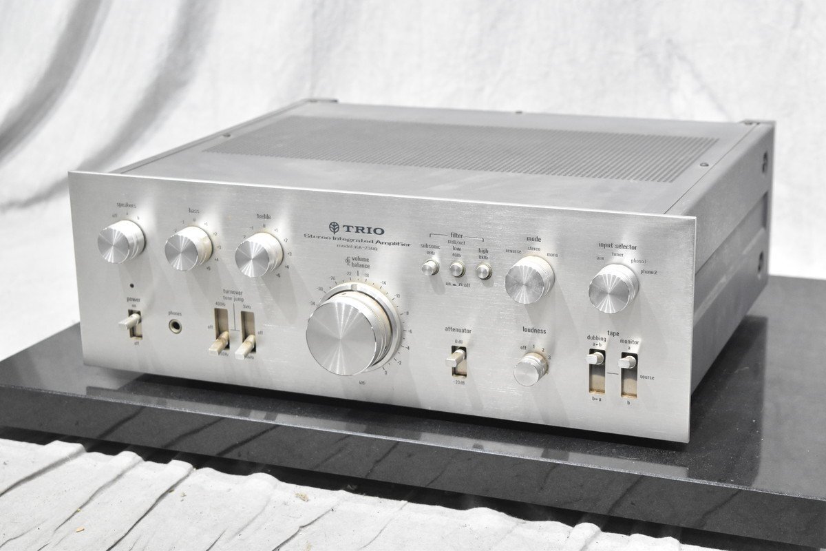 【現状品】TRIO トリオ プリメインアンプ KA-7300 オーディオ機器 Amazon.co.jp: TRIO トリオ (現KENWOOD ケンウッド) KA-7300