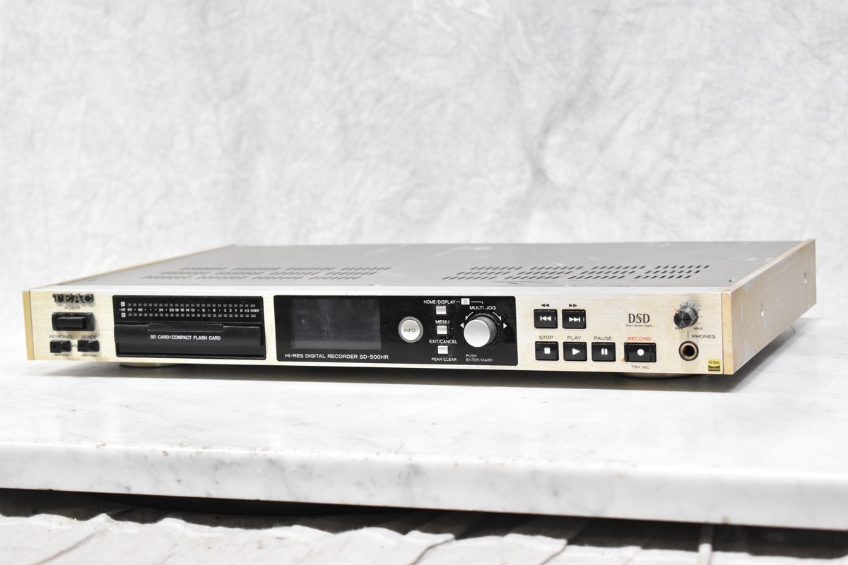 Yahoo!オークション -「teac sd-500hr ハイレゾ・マスターレコーダー