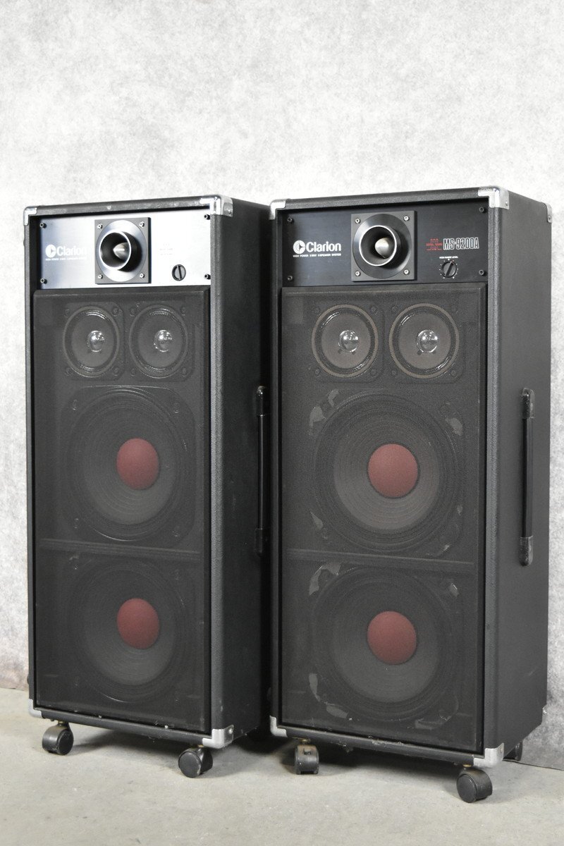 ■Clarion　MS-9200A スピーカー □Clarion MS-9200A スピーカー Yahoo!オークション - 動作品