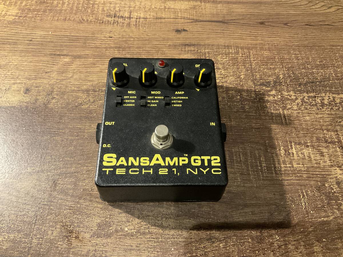 中古 Tech 21 NYC SansAmp GT2 ギターエフェクター Amazon.com: Tech 21 GT2 SansAmp GT2 : Musical Instruments