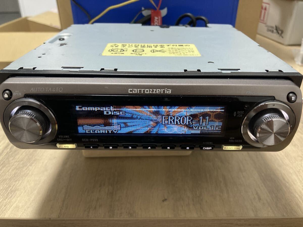 carrozzeria カロッツェリア　DEH-P099 HI-FIオーディオ 動作保証】パイオニア カロッツェリア DEH-P099 - メルカリ