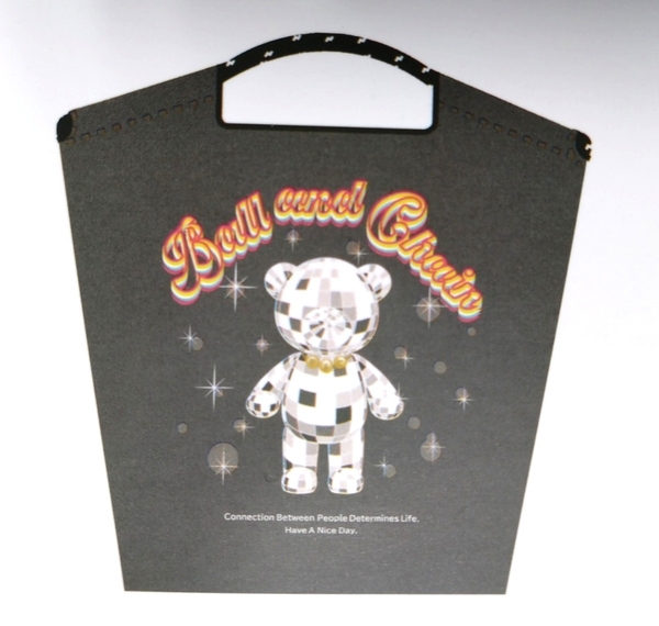 ☆☆ Ball&Chain ボ―ルアンドチェーン ミラ―ボ―ルベア― M チャコールグレー 未開封品 ☆☆