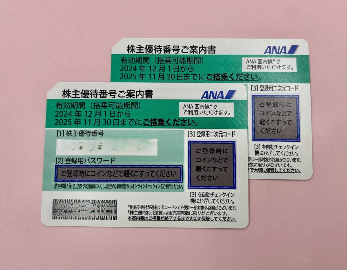 ANA株主優待券　２枚 Yahoo!オークション -「ana 株主優待券 2枚」の落札相場・落札価格