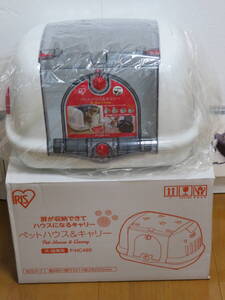 ペットキャリー 犬 キャリーバッグ ペット 犬 キャリーケース 小型 猫 キャリー 窓付き 給水ホルダー ケージ アイリスオーヤマ P-HC480