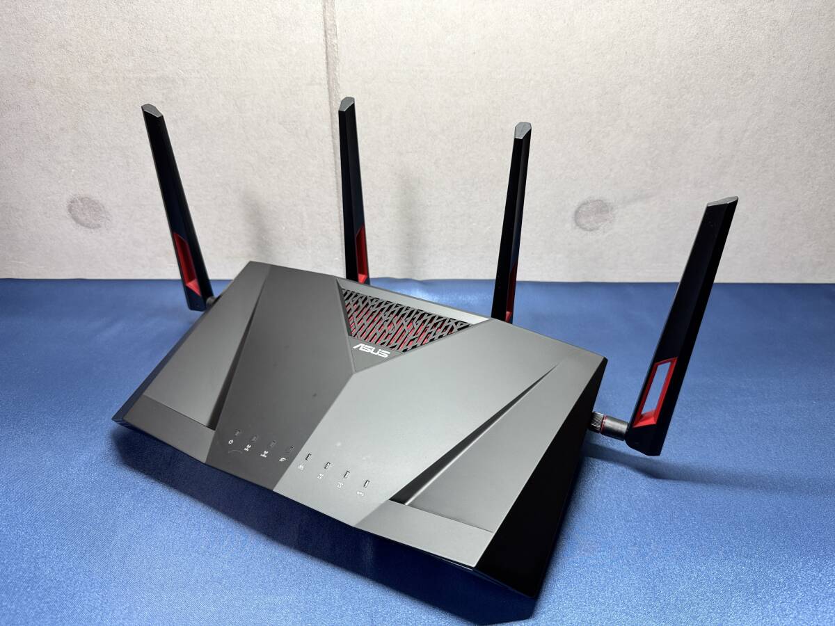【中古】エイスース Wi-Fi無線ルーター RT-AC88U 中古 ASUSエイスース Wi-Fi無線ルーター RT-AC88U メッシュ