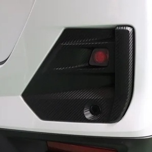 《ライズ》【30%OFF】ライズ リアバンパーサイドガーニッシュシート(ブラックカーボン)