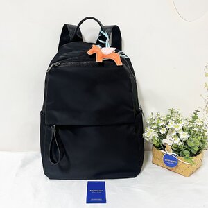 人気・バックパック 定価11万◆Emmauela・イタリア・ミラノ発◆撥水 軽量 柔らか リュックバッグ 大容量 上品 旅行 日常 男女兼用