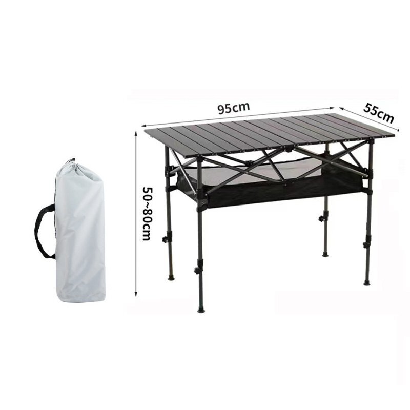 【中古】アウトドア テーブル ワイドサイズ（送料込み） ビジョンピークス(VISIONPEAKS) アウトドアテーブル 90cm タフ