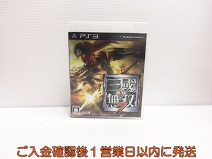【1円】PS3 真・三國無双7 ゲームソフト プレステ3 1A0209-168yn/G1