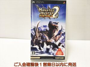 【1円】PSP モンスターハンターポータブル 2nd ゲームソフト 1A0221-261mk/G1