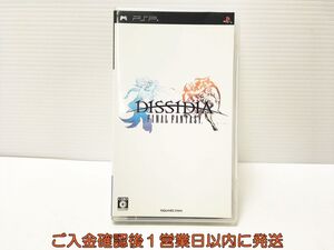 【1円】PSP ディシディア ファイナルファンタジー ゲームソフト 1A0221-263mk/G1