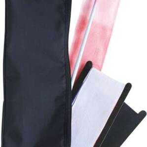 【数量限定】手具ケース 新体操 R.G.ガール リボン・スティックケース ササキ(SASAKI) ブラック×ルミナスピンク AC-