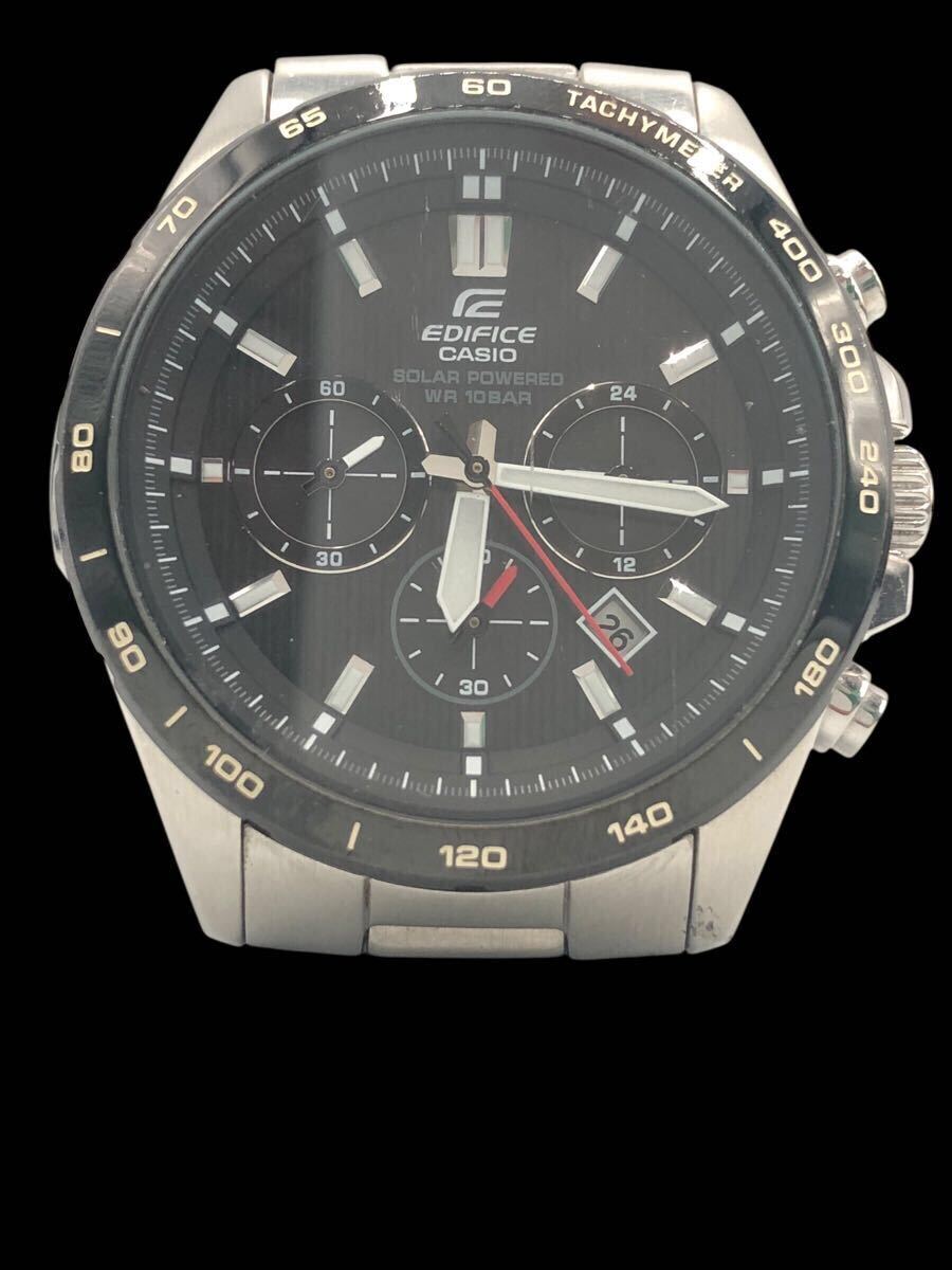 ジャンク品　EDIFICE クロノグラフ ブラック ジャンク品 EDIFICE クロノグラフ ブラック 2025年最新】カシオ