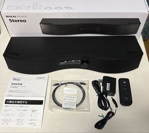 Sound Fun MIRAI SPEAKER ステレオ SF-MIRAIS6/USED超美品/欠品なし