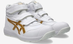 CP312-100 28.5cm цвет ( белый * чистый Gold ) Asics безопасная обувь новый товар ( включая налог )