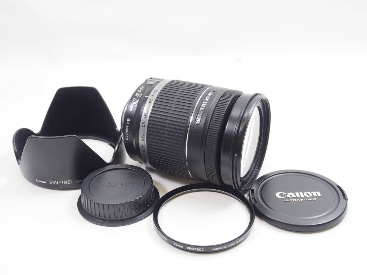 【ジャンク】Canon EF-S 18-200 1:3.5-5.6 IS EF-S18-200mm F3.5-5.6 IS 中古価格比較 - 価格.com