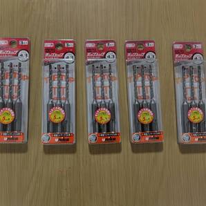 ユニカ チップトップドリルビットセット(3本セット) 4.3mm 5パック SDS軸 コンクリート・レンガ・モルタル用