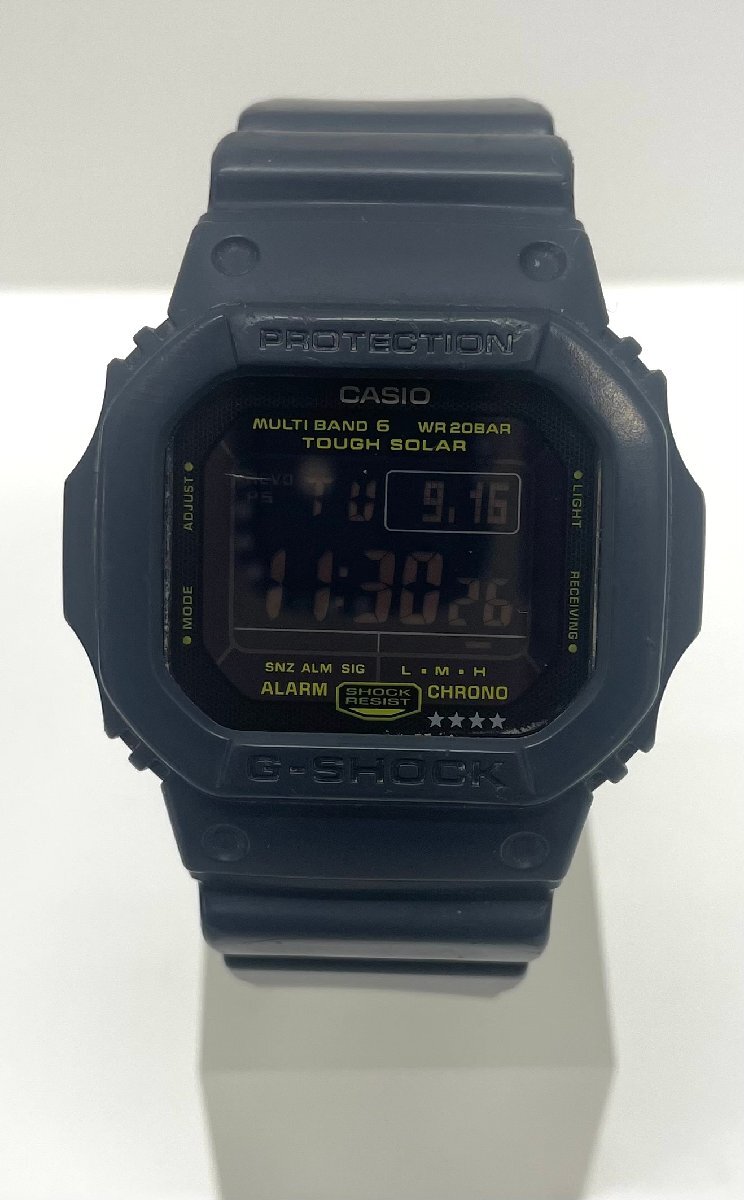 【未使用超美品】G-SHOCK GW-M5610B 光沢ブラック×グリーン 箱付 Yahoo!オークション -「gw-m5610b」の落札相場・落札価格