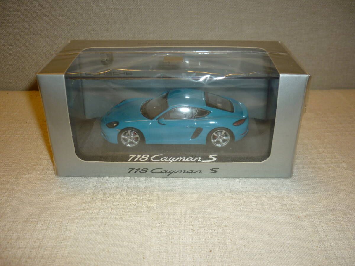 1/43 ポルシェ　ケイマンS　メタルカー　ミニカー　ディーラー　非売品 Yahoo!オークション -「ポルシェケイマンs」(ミニカー) の落札