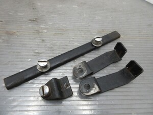 【D574】ヤマハ DT125リアバッグステー シートバッグステー 美品!!【茨城発】17F同梱多いほど送料お得!! 当時物 DT125LCヤマハ トレール レ