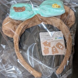 2024 リラックマ チャイロイコグマ ぬいぐるみカチューシャ