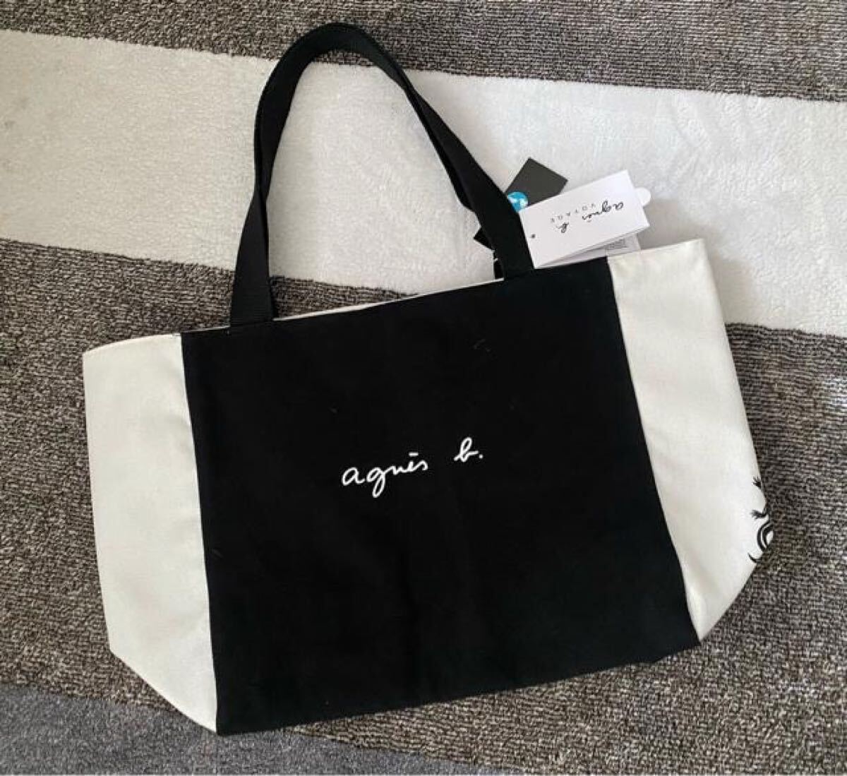 【新品未使用】アニエスベー トートバッグ ショルダーバッグ agnes b.（トートバッグ）のフリマアイテム一覧