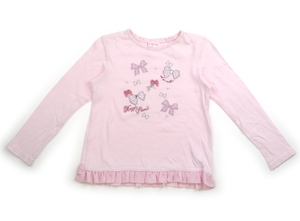メゾピアノ mezzo piano Tシャツ・カットソー 140サイズ 女の子 子供服 ベビー服 キッズ