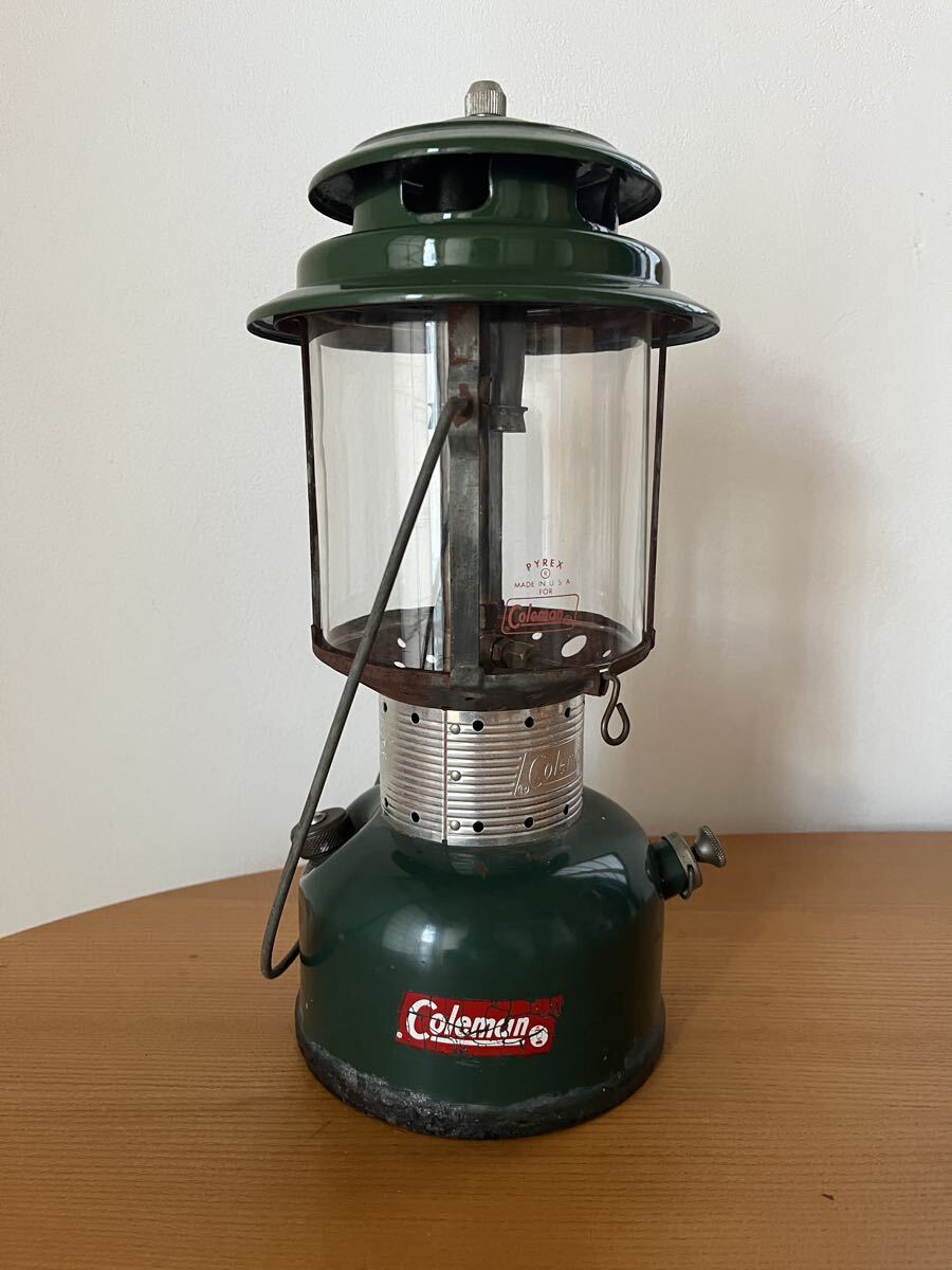 1964年10月製 COLEMAN 220F ランタンコールマンPYREX 1964年10月製 COLEMAN 220F ランタンコールマンPYREX 1964年10月製