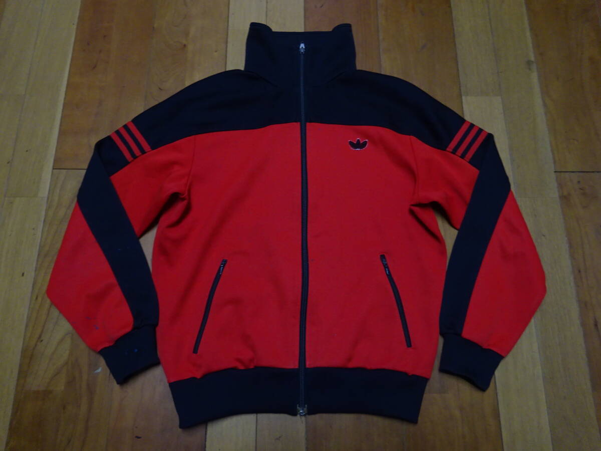 8191_3 adidas トラックジャケット デサント レッド/ネイビー 4号 楽天市場】アディダス adidas トラックジャケット（ブランド