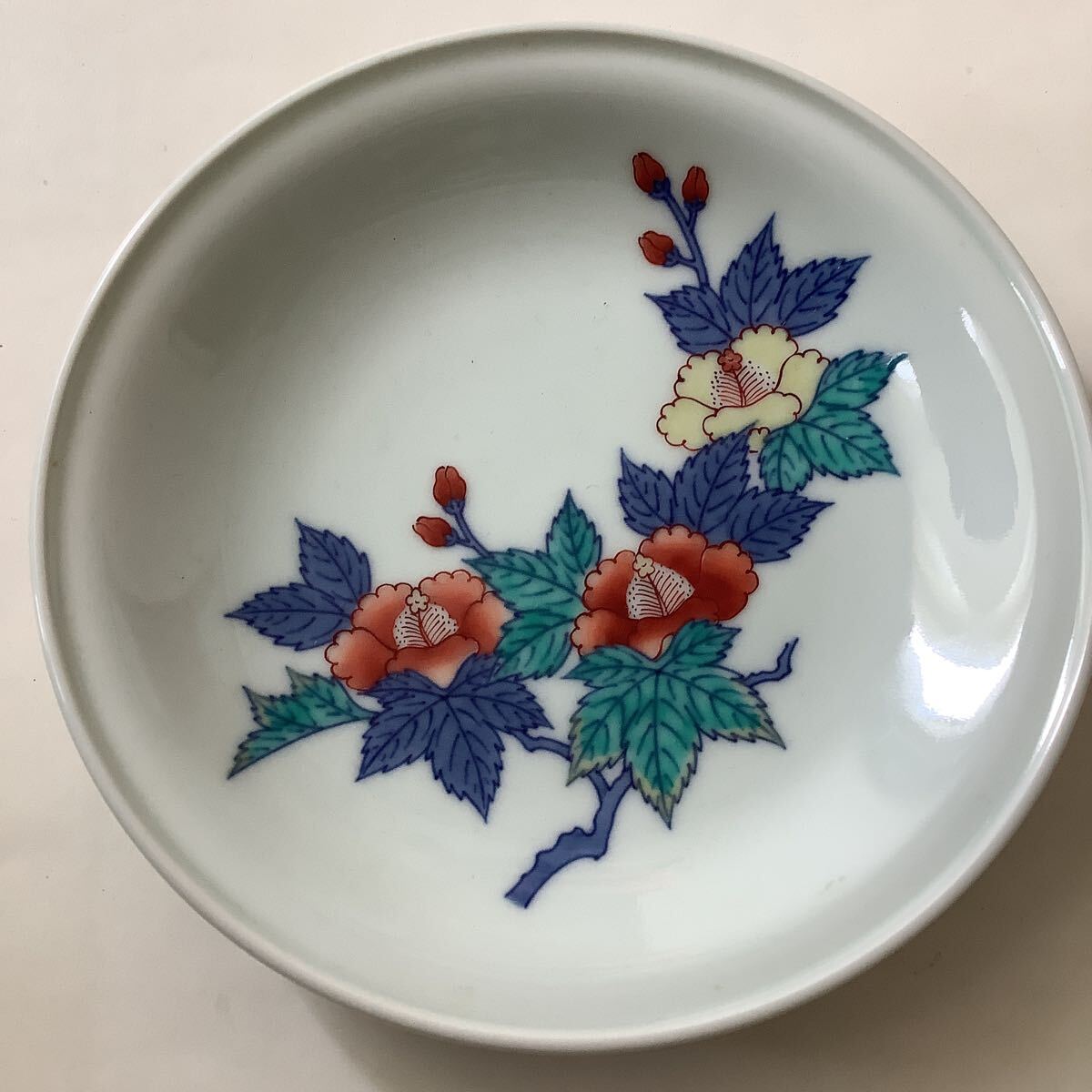 今右衛門　皿　本人作 Yahoo!オークション -「今泉今右衛門 皿」の落札相場・落札価格