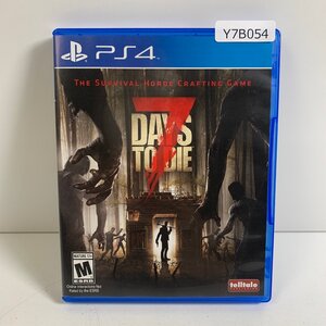 Y7B054 PS4 SONY プレステ4 7 Days to Die The Survival Horde Crafting Game セブン デイズ トゥ ダイ 輸入版 アジア版 愛知 3cmサイズ