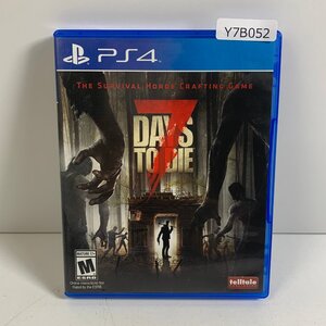 Y7B052 PS4 SONY プレステ4 7 Days to Die The Survival Horde Crafting Game セブン デイズ トゥ ダイ 輸入版 アジア版 愛知 3cmサイズ