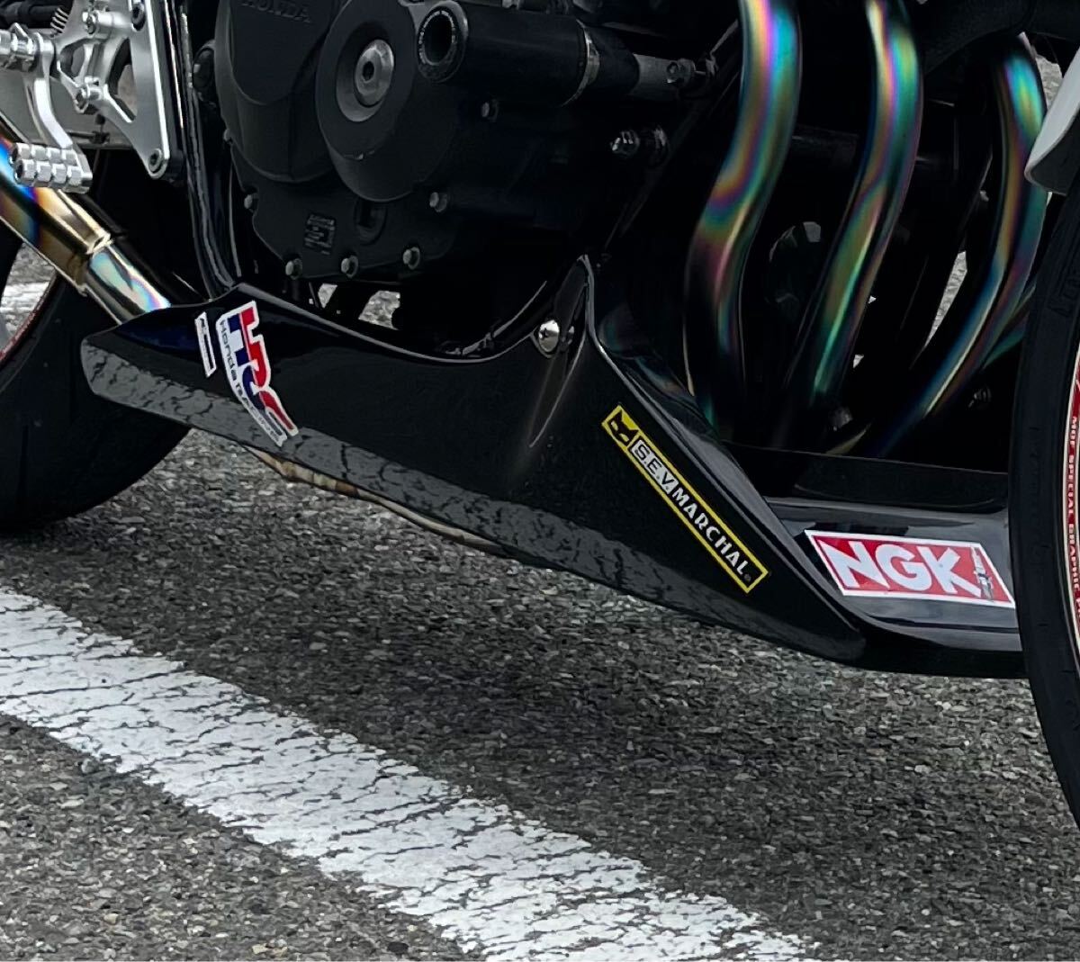 Yahoo!オークション -「cb400sf モトズーム アンダーカウル