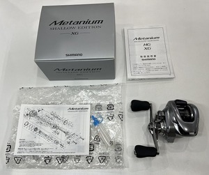 超美品・動作良好☆ SHIMANO シマノ 22メタニウム シャローエディションXG 右ハンドル Metanium SHALLOW EDITION XG