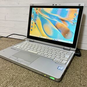 Win11対応CPU Win11Pro Office2024 i5 7Y57 M.2SSD USB3.0 Bluetooth カメラ タッチパネル液晶 フルHD 360°液晶回転 地デジ 年賀状 初心者