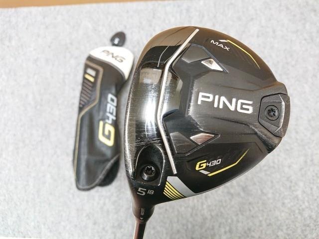 ピン G430 MAX フェアウェイウッド レフティー #5 [PING TOUR