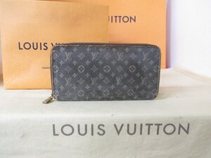 本物保証【即決で送料無料】 ミニラン/ジッピーウォレット /使用感有/ラウンドファスナー/ジップ/財布/ M95235 /男女兼用/ヴィトンの正規品