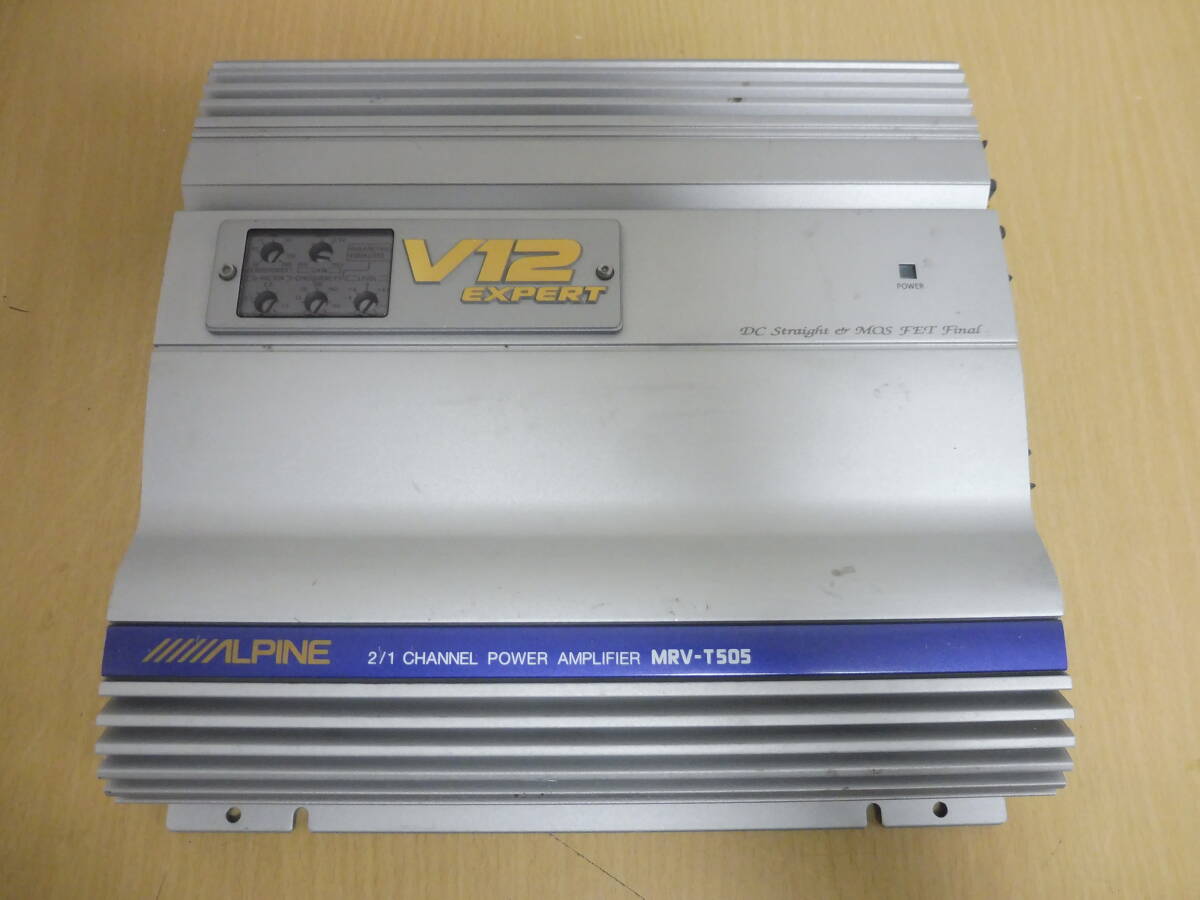 ALPINE パワーアンプ　Ｖ12   当時物 Yahoo!オークション -「アルパイン v12」の落札相場・落札価格