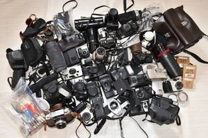 1※コンパクトフィルムカメラや一眼レフカメラなどまとめ品 MINOLTA/OLYMPUS など 光学機器