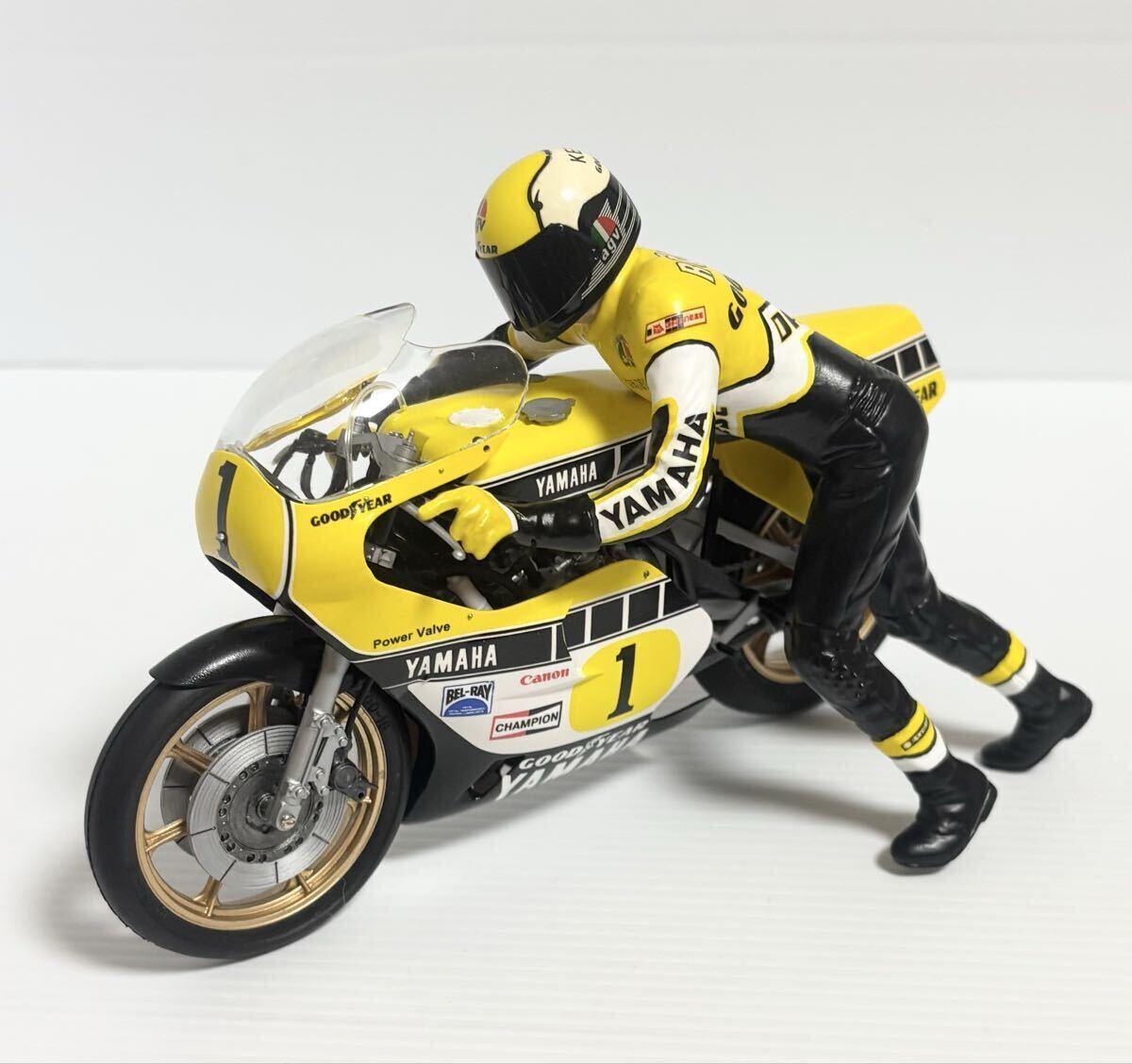 タミヤ1/12 YAMAHA YZR500 バリーシーンモデル YAMAHA YZR500 1980 バリー・シーン
