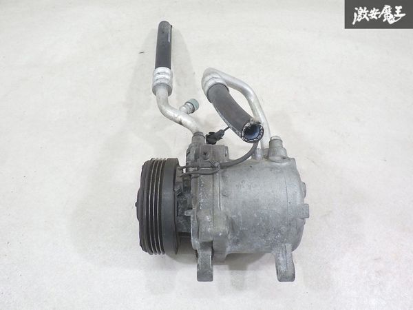 【未使用】スズキ純正MK53S　エアコンコンプレッサー 送料込 即決 ワゴンR MH35S / スペーシア MK53S 純正 エアコン